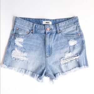 JBD Just Black Denim Distressed Shorts